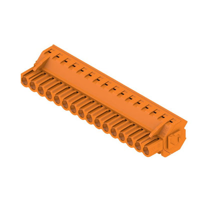 1945890000 - 5.08mm Female PCB Connector, 16 Poles, 225° Angle  (Pack of 18)