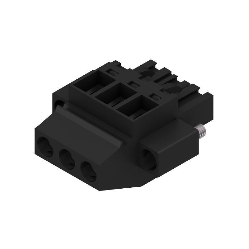 1950050000 - 5.08mm 3-Pole Female PCB Connector at 90-Degree Angle  (Pack of 72)