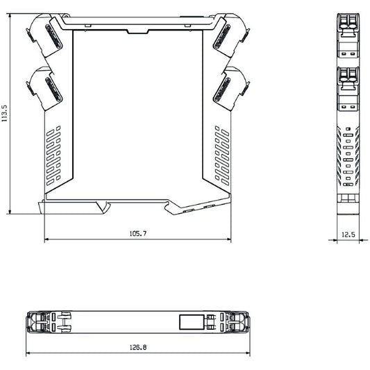 2495700000 - Versatile Analogue Isolating Amplifier with LED Display