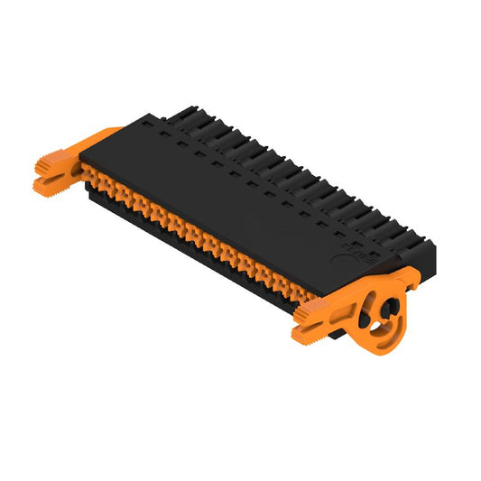 2538210000 - 14-Pole PCB Connector with 180° Angle and Push-In Feature  (Pack of 30)