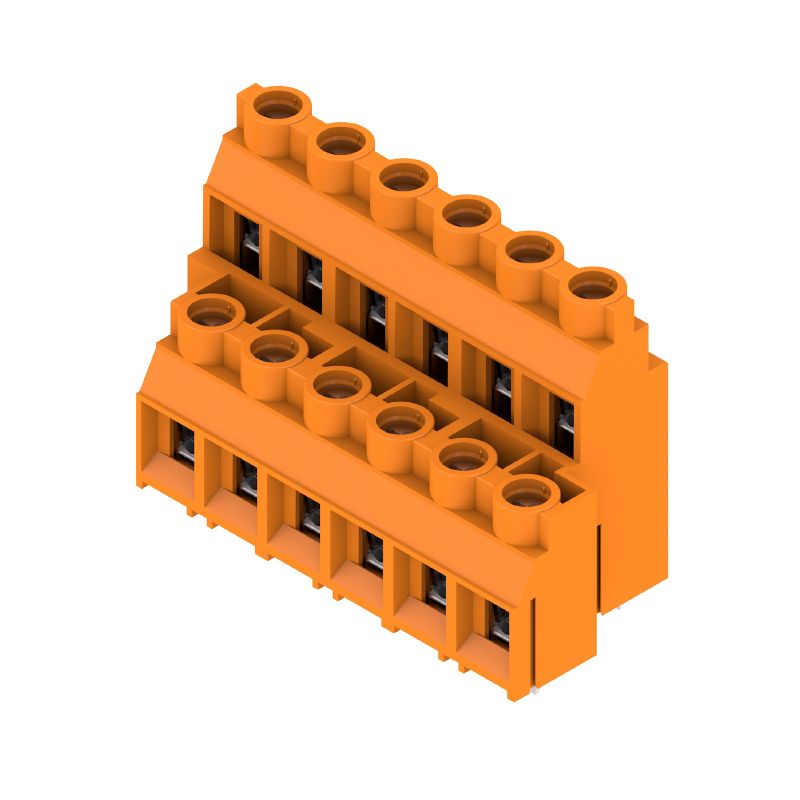 1926370000 - 9.52mm 12-Pole PCB Terminal with 5mm Solder Pin  (Pack of 10)