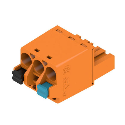 2766920000 - 5.08mm 3-Pole Female PCB Connector with Push-In Clamp  (Pack of 120)