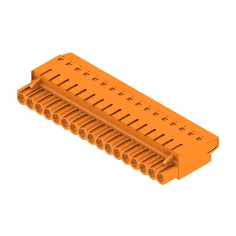 1501060000 - 5.08mm 17-Pole PCB Connector, 180-Degree Angle  (Pack of 18)