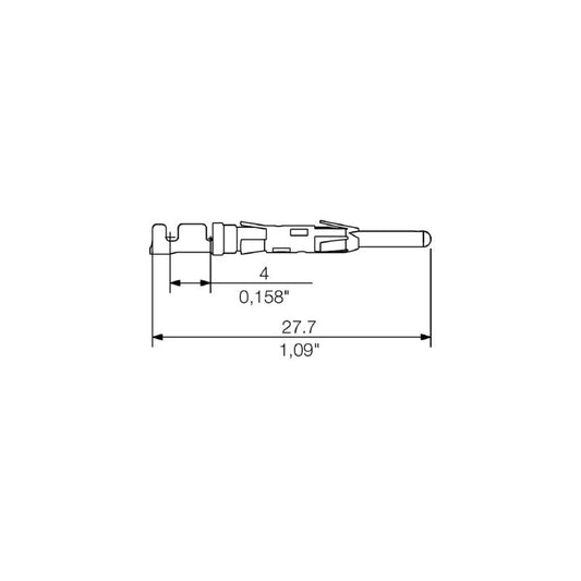 1427500000 - Reliable PCB Connector with Crimp Contacts, 1.5 mm² Range  (Pack of 5000)