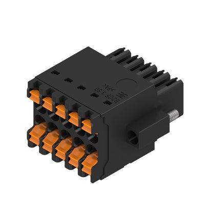 1277890000 - 10-Pole 180° PCB Female Plug Connector, Max 1.5 mm²  (Pack of 72)
