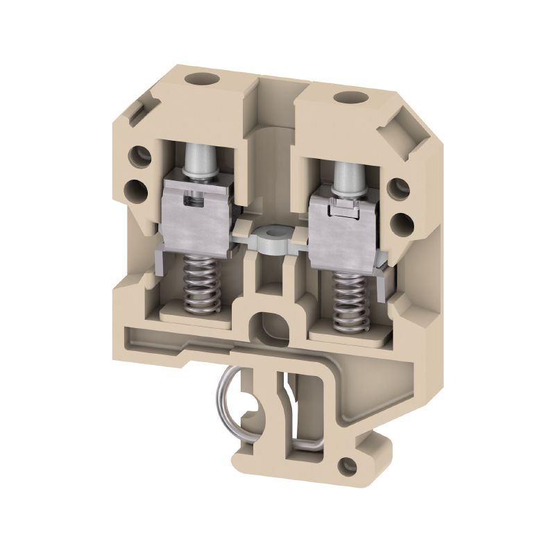 0516860000 - Beige 4mm² Terminal Block, Max 20A, RoHS Compliant  (Pack of 100)