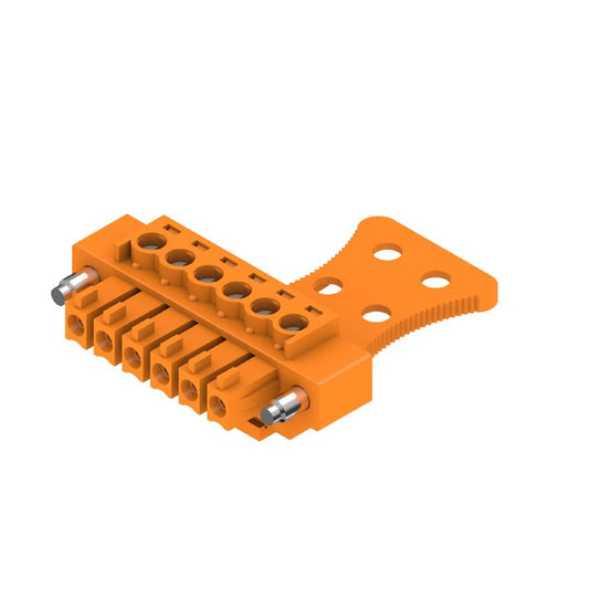 1236540000 - 3.81mm 6-Pole PCB Connector with Clamping Yoke  (Pack of 50)