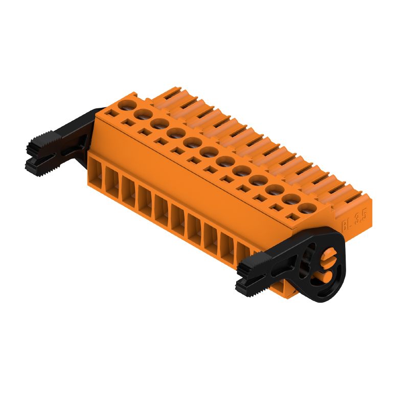 1687750000 - 3.50 mm 12-Pole Female Connector, 180° Clamping Yoke  (Pack of 36)