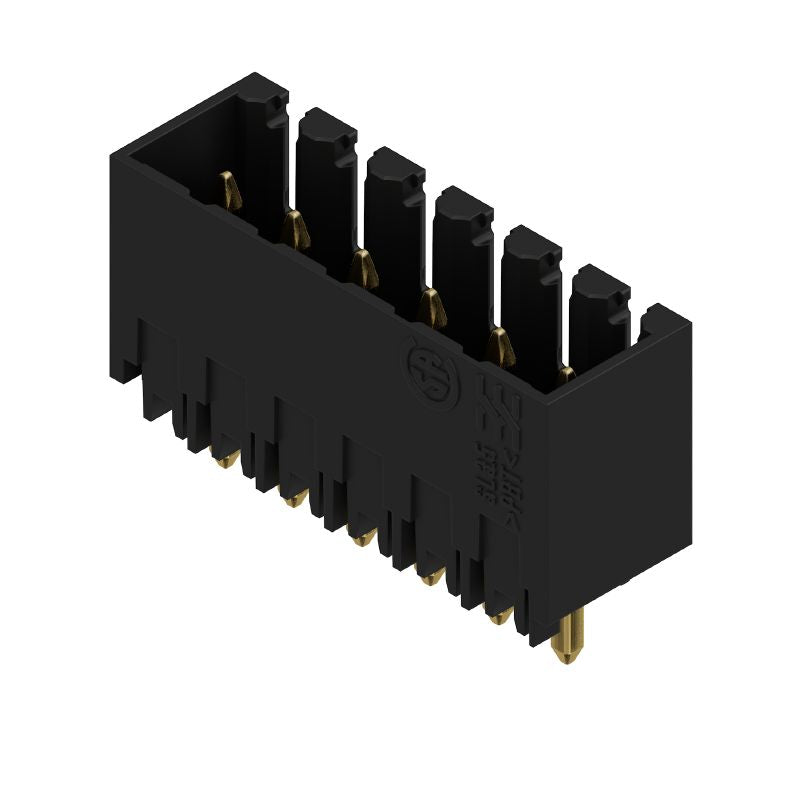 1784860000 - 3.50mm Male Header Connector with 6 Poles, Gold-Plated Pins  (Pack of 50)