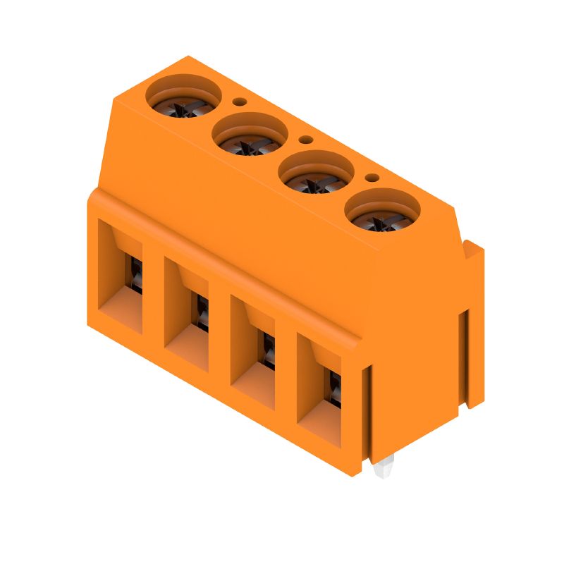 1821490000 - 5.00mm Orange PCB Terminal 4-Pole with 3.5mm Pin Length  (Pack of 50)