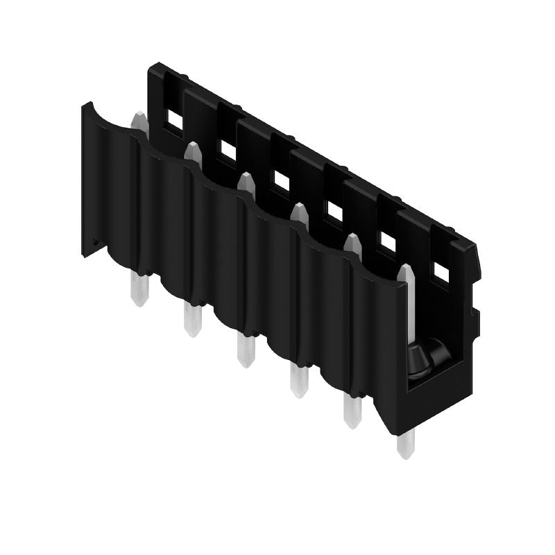 1626430000 - 5.00mm Male PCB Connector, 6 Poles, 4.5mm Pins, Black Box  (Pack of 50)