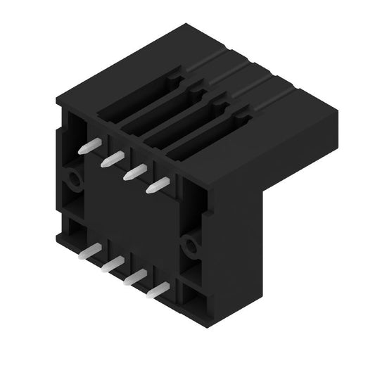 1035330000 - 3.81mm Black PCB Male Header Connector, 8 Poles at 180°  (Pack of 50)