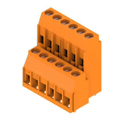 1977280000 - 5mm Pitch PCB Terminals, 12 Poles, 90° Orientation  (Pack of 50)