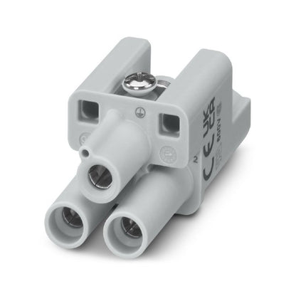 3100770000 - 40A 2-Pole HDC Female Insert, 830V, Axial Screw Connection
