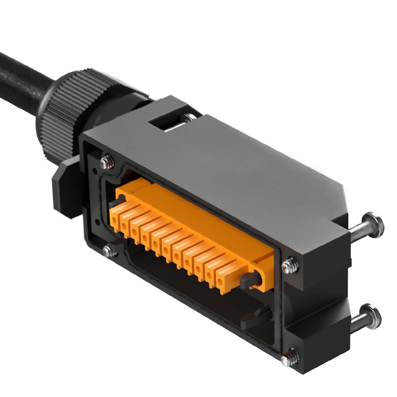 2819170000 - 4-Pole M8 Passive Distributor, 5m Length for Electrical Use