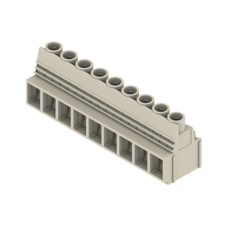 2014410000 - 10.16mm 9-Pole PCB Terminal, 90° Connection, Pebble Grey  (Pack of 20)