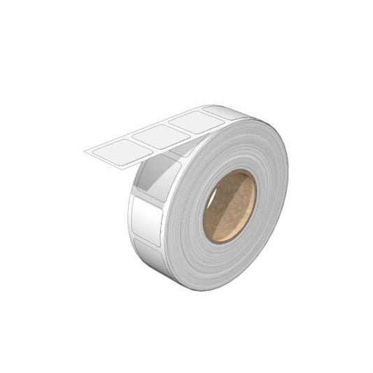 2535610000 - 22mm White Device Markers, Adhesive Back, 450 Per Roll  (Pack of 1000)