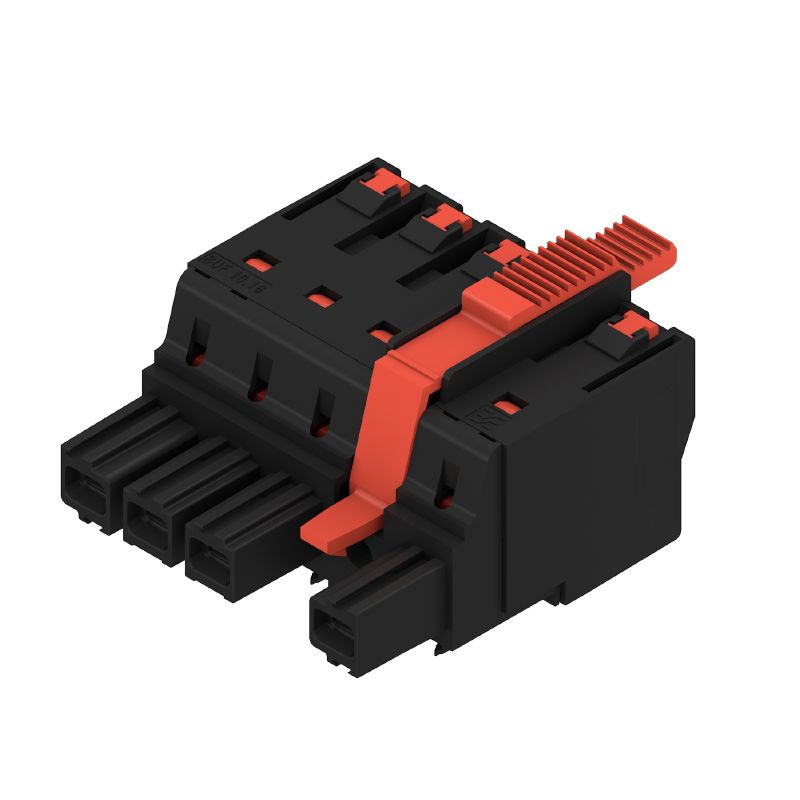 2493200000 - 10.16mm Pitch Female PCB Connector with 4 Poles, 180° Angle  (Pack of 24)