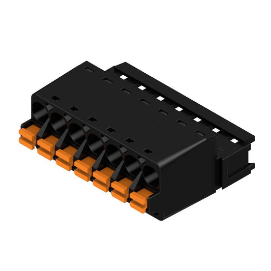 1335880000 - 5.08mm Male PCB Connector, 7 Poles at 180° Angle  (Pack of 48)