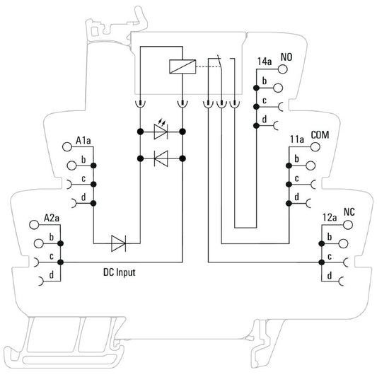 2618100000 - 24V DC Relay Module, 1 CO, 16A, Push In Connection  (Pack of 10)