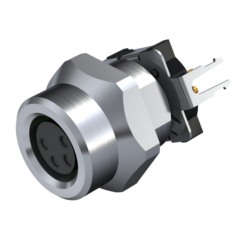 2423550000 - M8 4-Pole PCB Connector with IP67 Rating  (Pack of 25)
