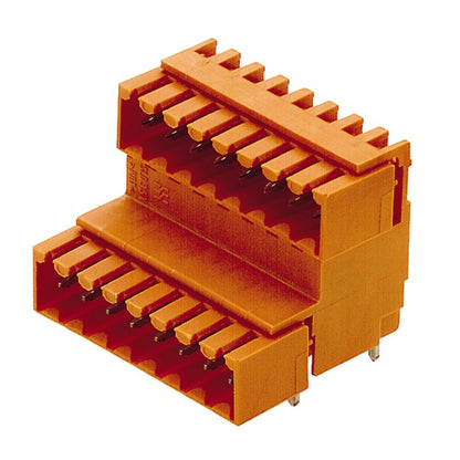 1642270000 - 16-Pole 3.50mm PCB Male Header Connector at 90° Angle  (Pack of 20)