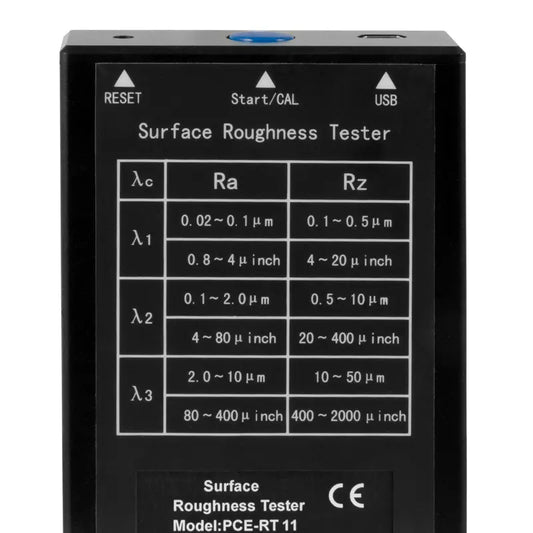 PCE-RT 11 - Portable Surface Roughness Tester with High Accuracy