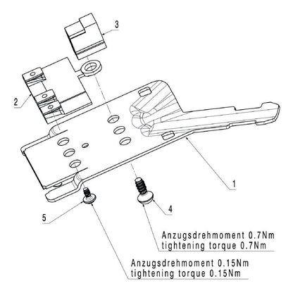1118490000 - Black No-Pole PCB Connector for Shield Connections  (Pack of 25)
