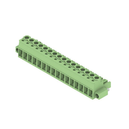 1526320000 - Female PCB Connector, 5.08mm Pitch, 16 Poles, 180°  (Pack of 18)