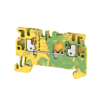 1552680000 - Green/Yellow 1.5mm² PE Terminal with PUSH IN Connection  (Pack of 50)