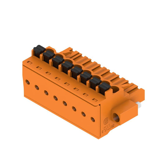 1980700000 - 5.00mm 8-Pole Female PCB Connector with 90° Angle  (Pack of 36)