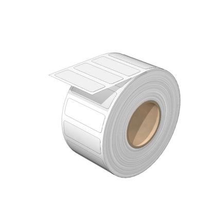 2005500000 - Self-Adhesive 15x45mm White ClipCard Device Markers  (Pack of 450)