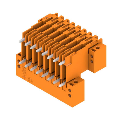 1642400000 - 16-Pole 90° PCB Connector Header, 3.5mm Pitch, Tinned Orange  (Pack of 20)