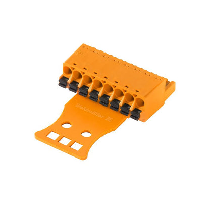 2525850000 - 6-Pole Black PCB Connector with Strain Relief, RoHS Compliant  (Pack of 50)
