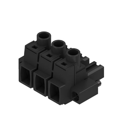 1095690000 - 7.62mm Female Plug Connector, 3 Poles, 180° Angle  (Pack of 45)