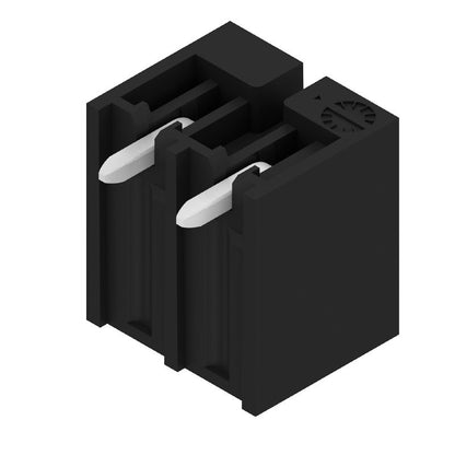 1862960000 - 3.81mm Black Male Header Connector with 90° Angle  (Pack of 50)