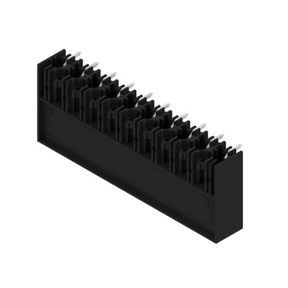 1931340000 - 10-Pole 7.62mm Black PCB Male Connector for THT Soldering  (Pack of 24)