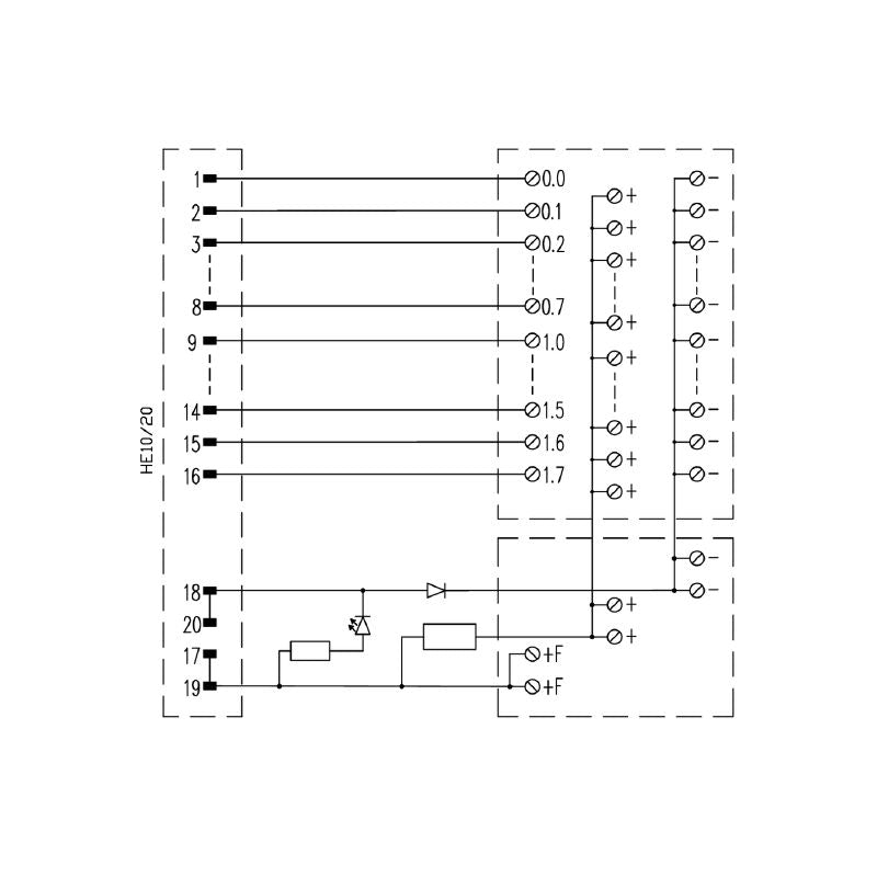 9445760000 - RS 16IO 3W H S Interface, Compact 72mm x 87mm x 90mm
