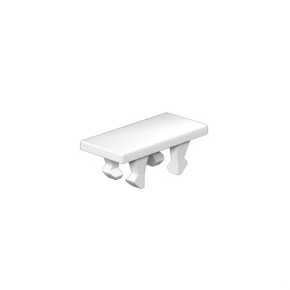 1677160000 - 10x5mm White Terminal Marker Compatible with Major Brands  (Pack of 600)