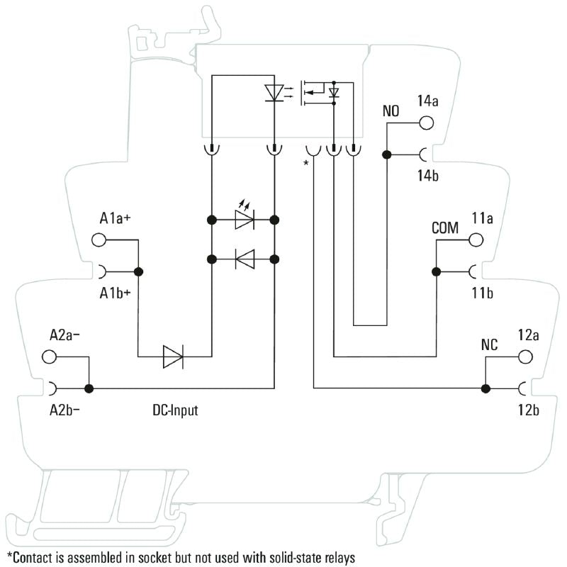 1127290000 - 24VDC Solid-State Relay, 2A, Tension-Clamp Connection  (Pack of 10)