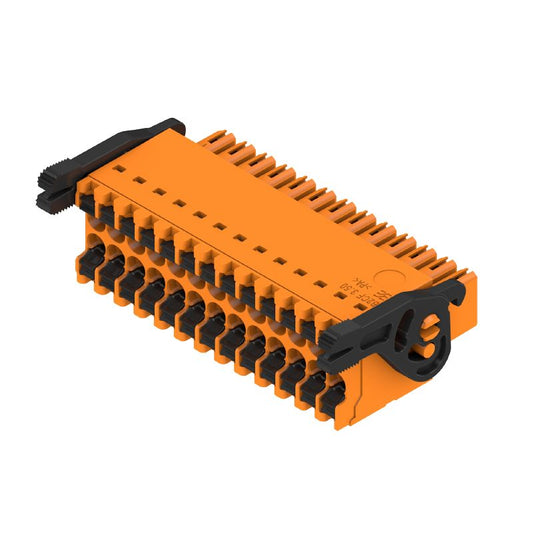 1278150000 - 180° PCB Female Connector, 26 Pins, Push-In Mechanism  (Pack of 30)