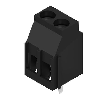 2567300000 - 5.08mm 2-Pole Circuit Board Terminal, 90° Angle, Black  (Pack of 168)