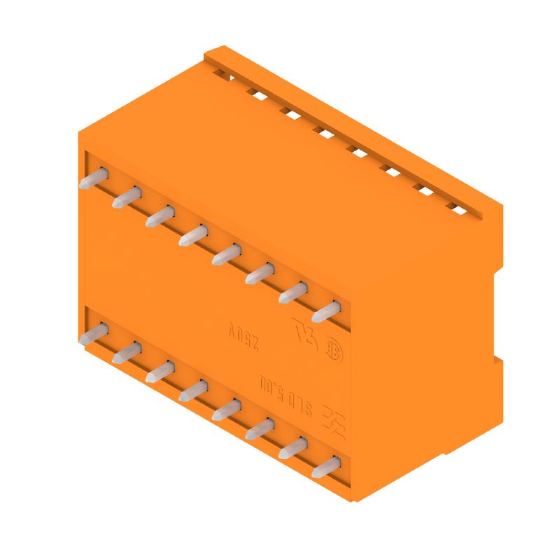 1614870000 - 16-Pole 180° PCB Connector, 5mm Pitch, Tinned Contacts  (Pack of 20)