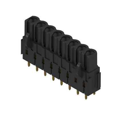 1244120000 - 8-Pole Black PCB Connector, 5.08mm Pitch, THT Solder  (Pack of 42)