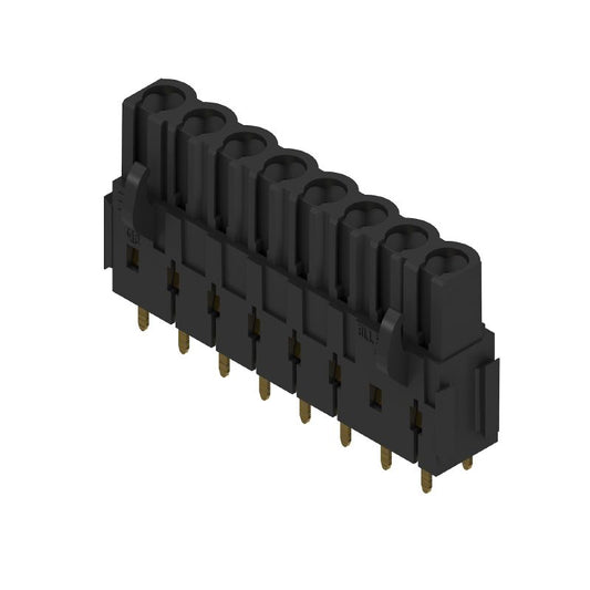 1244120000 - 8-Pole Black PCB Connector, 5.08mm Pitch, THT Solder  (Pack of 42)