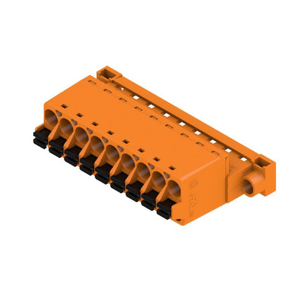 1335740000 - 9-Pole 180° PCB Male Connector with Push-In Actuator  (Pack of 30)