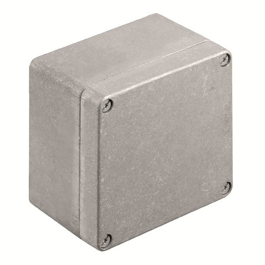 1939640000 - Silver Aluminum Enclosure 120mm x 122mm x 81mm