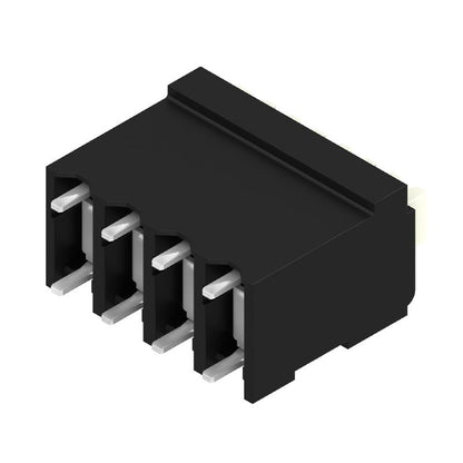1875340000 - 3.81mm 4-Pole Black PCB Terminal with PUSH IN Connection  (Pack of 175)