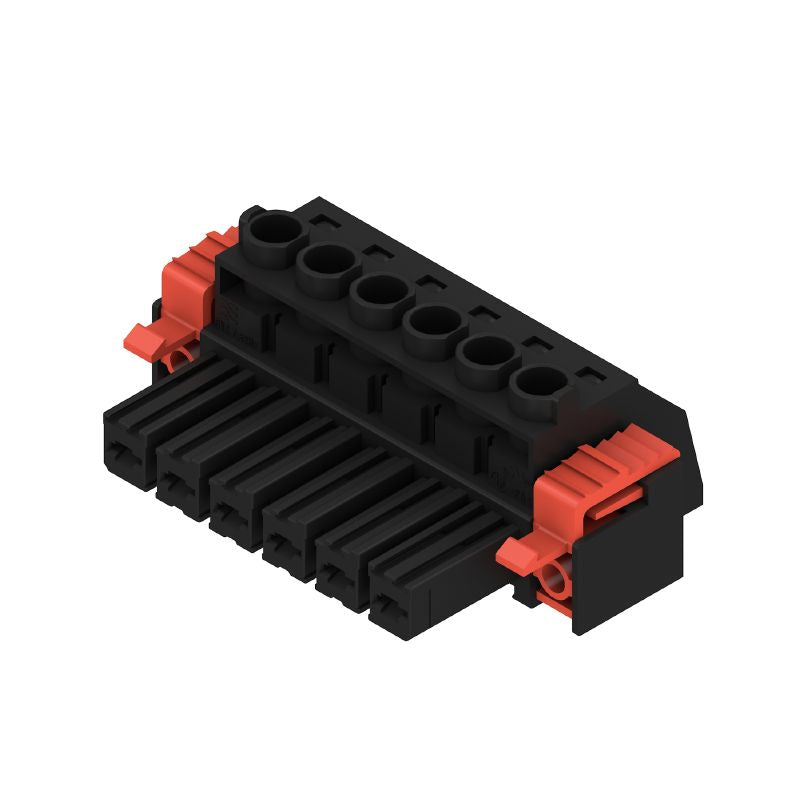 1930090000 - 7.62mm Female PCB Plug Connector with 180-Degree Orientation  (Pack of 50)