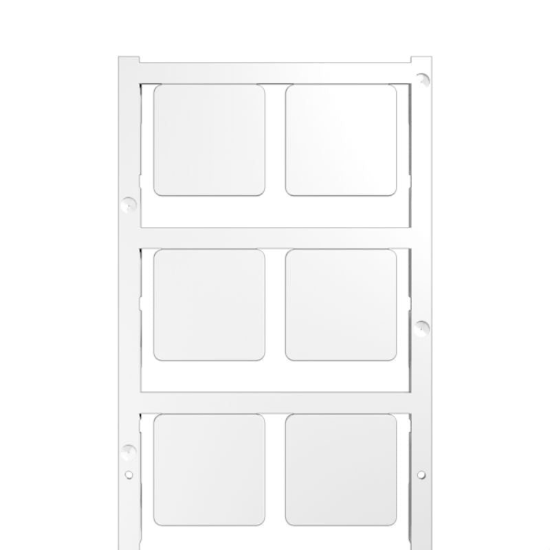 1783000000 - 27mm Self-Adhesive White Device Markers, 60 Pack  (Pack of 60)